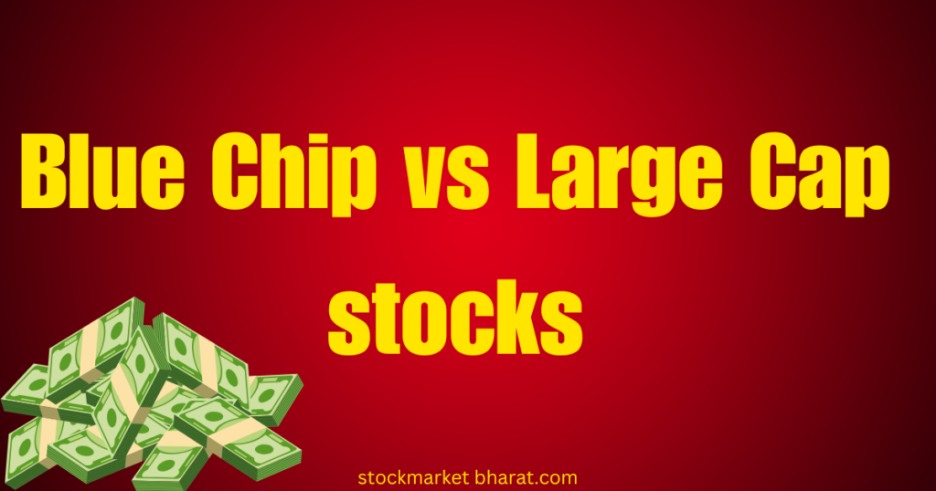 Blue Chip vs Large Cap Blue Chip vs Large Cap