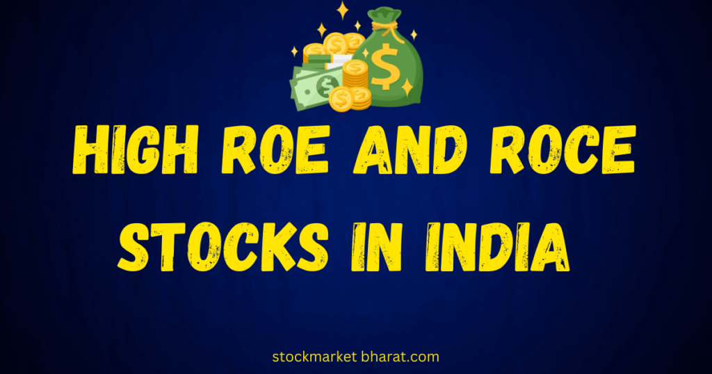 High ROE and ROCE Stocks India High ROE and ROCE Stocks India